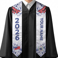 Custom Samoa Graduation Stole Samoan Ula Fala LT05 - Polynesian Pride