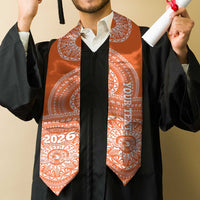 Custom Tailulu Tonga College Graduation Stole Class Of Year Tongan Ngatu Pattern LT14 - Polynesian Pride