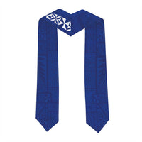 Custom Tupou College Graduation Stole Tongan Ngatu Pattern LT05 - Polynesian Pride