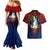 Filipinos Lapu-lapu Hero Couples Matching Mermaid Dress and Hawaiian Shirt Philippines Flag and Sun DT02 - Polynesian Pride