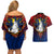 Filipinos Lapu-lapu Hero Couples Matching Off Shoulder Short Dress and Hawaiian Shirt Philippines Flag and Sun DT02 - Polynesian Pride