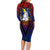 Filipinos Lapu-lapu Hero Family Matching Long Sleeve Bodycon Dress and Hawaiian Shirt Philippines Flag and Sun DT02 - Polynesian Pride