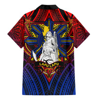 Filipinos Lapu-lapu Hero Family Matching Mermaid Dress and Hawaiian Shirt Philippines Flag and Sun DT02 - Polynesian Pride