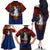 Filipinos Lapu-lapu Hero Family Matching Off Shoulder Long Sleeve Dress and Hawaiian Shirt Philippines Flag and Sun DT02 - Polynesian Pride