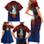 Filipinos Lapu-lapu Hero Family Matching Short Sleeve Bodycon Dress and Hawaiian Shirt Philippines Flag and Sun DT02 - Polynesian Pride