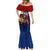 Filipinos Lapu-lapu Hero Mermaid Dress Philippines Flag and Sun DT02 - Polynesian Pride