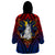 Filipinos Lapu-lapu Hero Wearable Blanket Hoodie Philippines Flag and Sun DT02 - Polynesian Pride