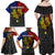 Philippines Half Sleeve Tattoo Family Matching Off Shoulder Maxi Dress and Hawaiian Shirt Pinoy Filipinos Sun DT02 - Polynesian Pride