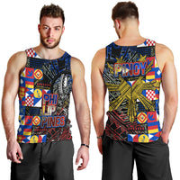 Pinoy Philippines Men Tank Top Filipino Tattoo Art Style DT02 - Polynesian Pride