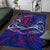 Father's Day Samoa Area Rug Special Dad Polynesia Paradise