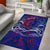 Father's Day Samoa Area Rug Special Dad Polynesia Paradise