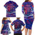 Father's Day Samoa Family Matching Long Sleeve Bodycon Dress and Hawaiian Shirt Special Dad Polynesia Paradise