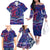 Father's Day Samoa Family Matching Off The Shoulder Long Sleeve Dress and Hawaiian Shirt Special Dad Polynesia Paradise