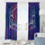 Father's Day Samoa Window Curtain Special Dad Polynesia Paradise