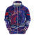 Father's Day Samoa Zip Hoodie Special Dad Polynesia Paradise