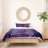 Father's Day American Samoa Bedding Set Special Dad Polynesia Paradise DT02 - Polynesian Pride
