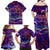 Father's Day American Samoa Family Matching Off Shoulder Maxi Dress and Hawaiian Shirt Special Dad Polynesia Paradise