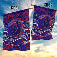 Father's Day American Samoa Garden Flag Special Dad Polynesia Paradise DT02 - Polynesian Pride