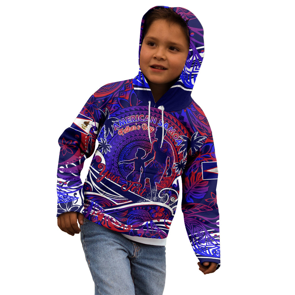 Father's Day American Samoa Kid Hoodie Special Dad Polynesia Paradise DT02 - Polynesian Pride