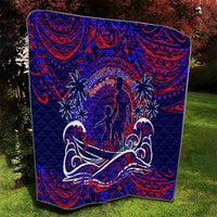 Father's Day American Samoa Quilt Special Dad Polynesia Paradise