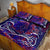 Father's Day American Samoa Quilt Bed Set Special Dad Polynesia Paradise