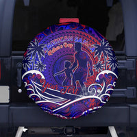 Father's Day American Samoa Spare Tire Cover Special Dad Polynesia Paradise DT02 - Polynesian Pride