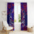 Father's Day American Samoa Window Curtain Special Dad Polynesia Paradise