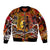 Father's Day Tonga Sleeve Zip Bomber Jacket Special Dad Polynesia Paradise