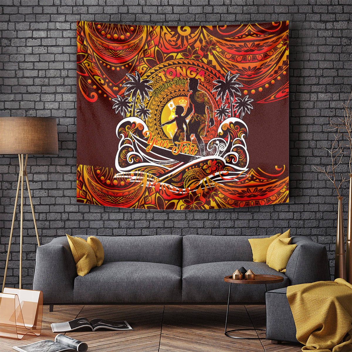 Father's Day Tonga Tapestry Special Dad Polynesia Paradise DT02 - Polynesian Pride