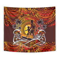 Father's Day Tonga Tapestry Special Dad Polynesia Paradise DT02 - Polynesian Pride