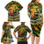 Father's Day Vanuatu Family Matching Long Sleeve Bodycon Dress and Hawaiian Shirt Special Dad Polynesia Paradise