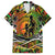 Father's Day Vanuatu Family Matching Off The Shoulder Long Sleeve Dress and Hawaiian Shirt Special Dad Polynesia Paradise