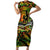 Father's Day Vanuatu Family Matching Short Sleeve Bodycon Dress and Hawaiian Shirt Special Dad Polynesia Paradise