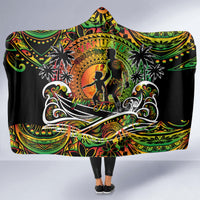 Father's Day Vanuatu Hooded Blanket Special Dad Polynesia Paradise