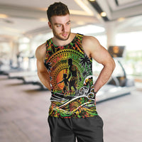 Father's Day Vanuatu Men Tank Top Special Dad Polynesia Paradise DT02 Art - Polynesian Pride
