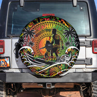 Father's Day Vanuatu Spare Tire Cover Special Dad Polynesia Paradise DT02 Art - Polynesian Pride