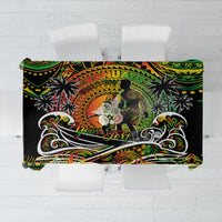 Father's Day Vanuatu Tablecloth Special Dad Polynesia Paradise DT02 Art - Polynesian Pride