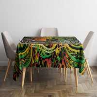Father's Day Vanuatu Tablecloth Special Dad Polynesia Paradise DT02 - Polynesian Pride