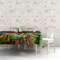 Father's Day Vanuatu Tablecloth Special Dad Polynesia Paradise DT02 - Polynesian Pride