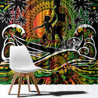 Father's Day Vanuatu Window Curtain Special Dad Polynesia Paradise DT02 - Polynesian Pride