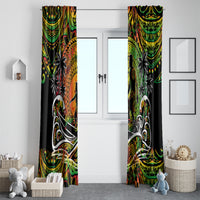 Father's Day Vanuatu Window Curtain Special Dad Polynesia Paradise DT02 - Polynesian Pride