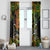 Father's Day Vanuatu Window Curtain Special Dad Polynesia Paradise