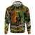 Father's Day Vanuatu Zip Hoodie Special Dad Polynesia Paradise