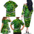 Father's Day Cook Islands Family Matching Off The Shoulder Long Sleeve Dress and Hawaiian Shirt Special Dad Polynesia Paradise