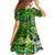 Father's Day Cook Islands Family Matching Short Sleeve Bodycon Dress and Hawaiian Shirt Special Dad Polynesia Paradise