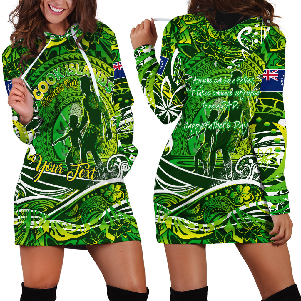 Father's Day Cook Islands Hoodie Dress Special Dad Polynesia Paradise DT02 - Polynesian Pride