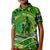 Father's Day Cook Islands Kid Polo Shirt Special Dad Polynesia Paradise