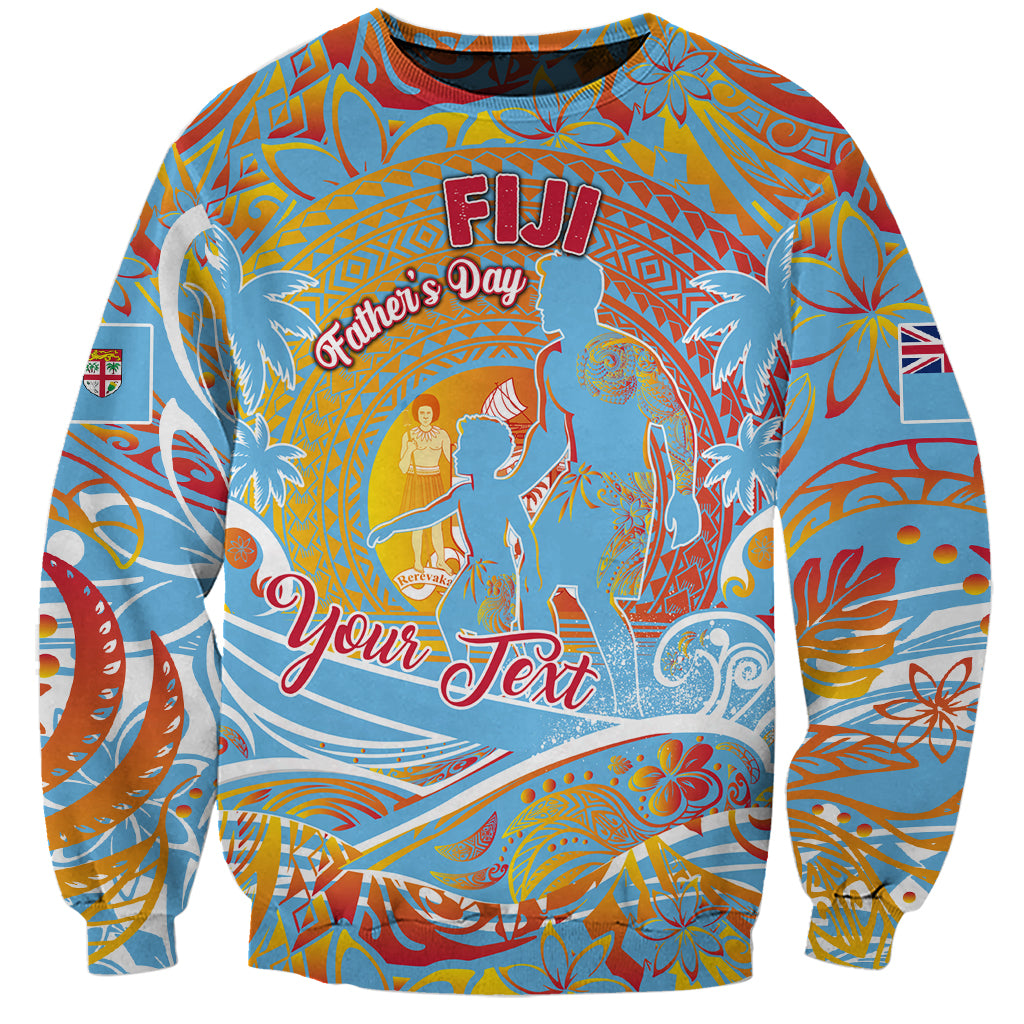 Father's Day Fiji Sweatshirt Special Dad Polynesia Paradise