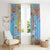 Father's Day Fiji Window Curtain Special Dad Polynesia Paradise