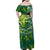 Father's Day Solomon Islands Family Matching Off Shoulder Maxi Dress and Hawaiian Shirt Special Dad Polynesia Paradise